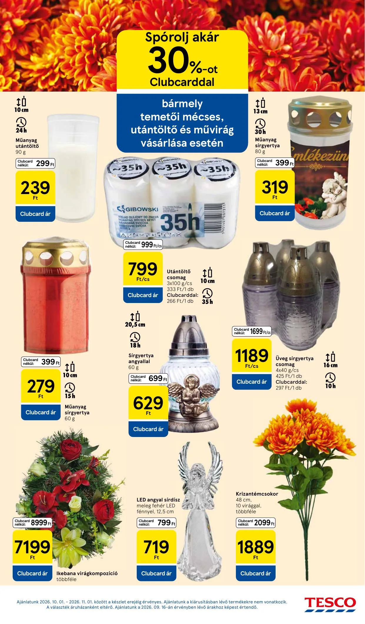 Tesco akciós újság Hipermarket 10.15–10.20 – 9. oldal
