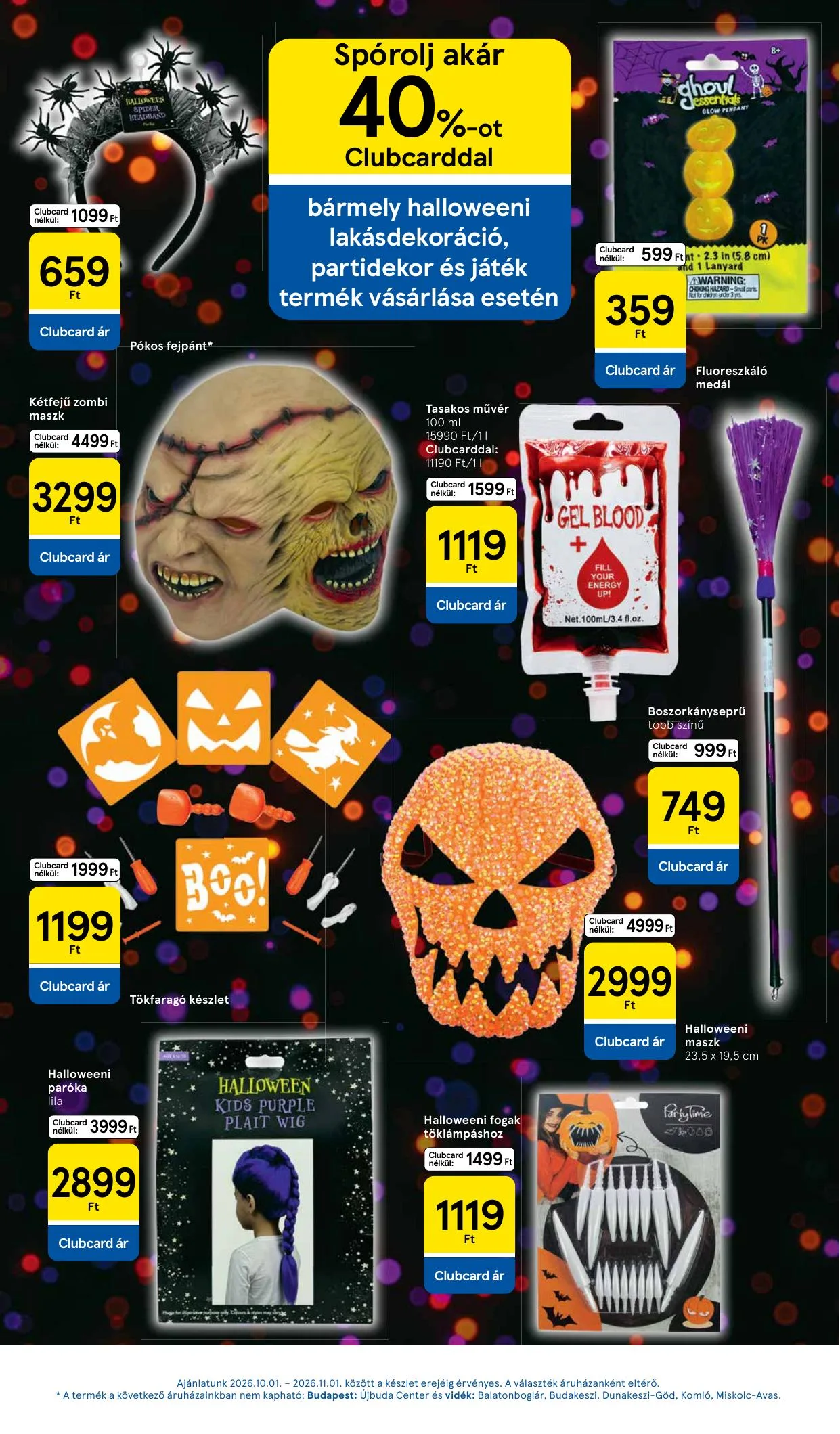 Tesco akciós újság Hipermarket 10.29–11.04 – 12. oldal