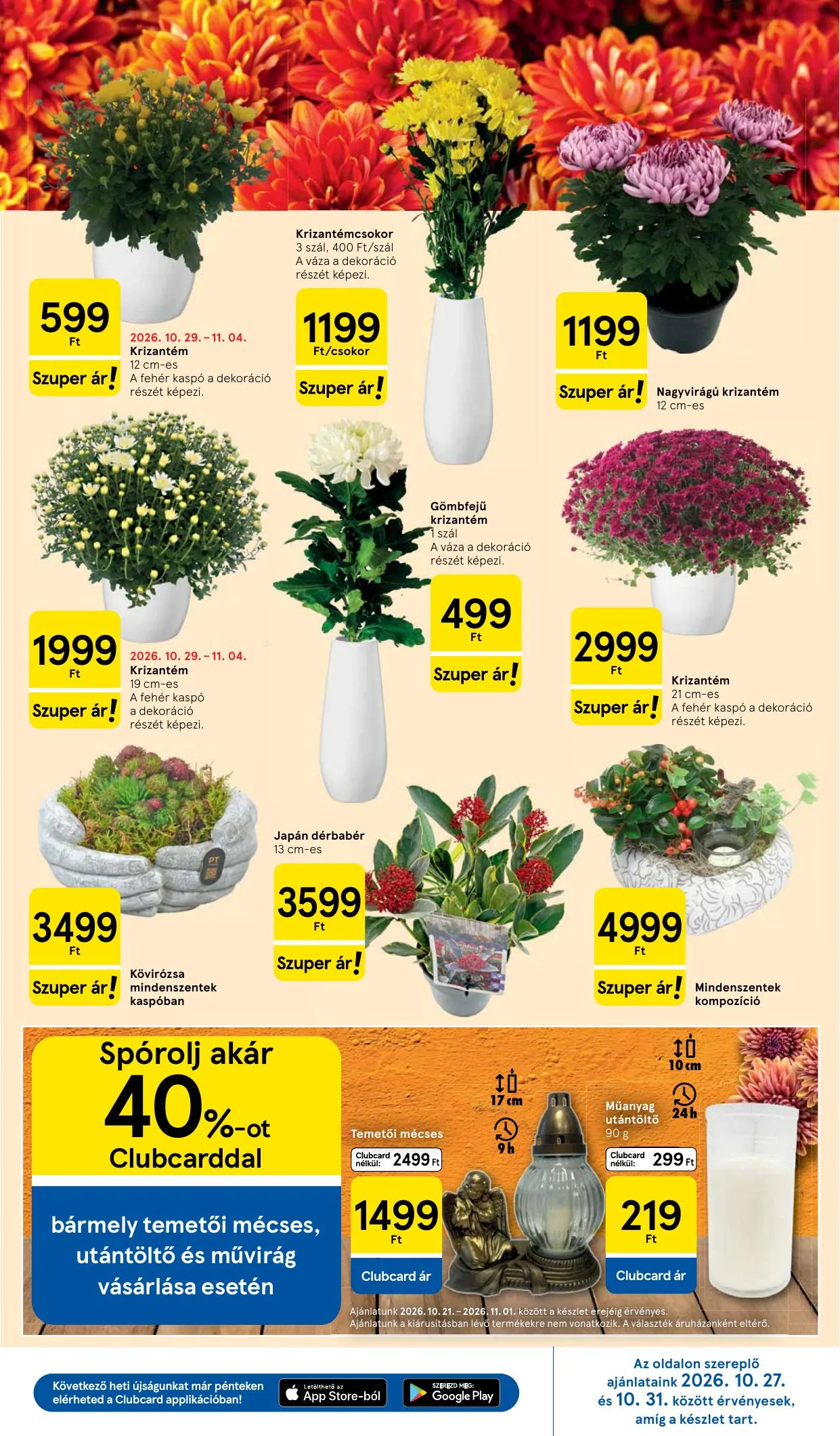 Tesco akciós újság Hipermarket 10.29–11.04 – 13. oldal