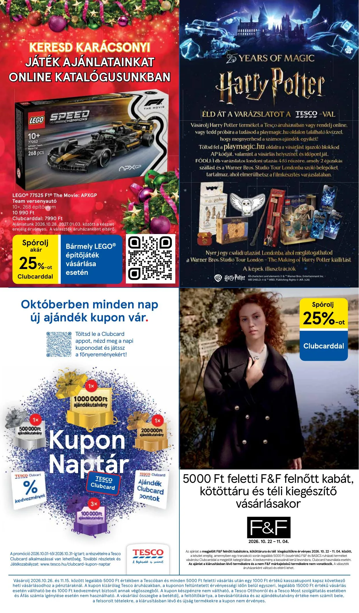 Tesco akciós újság Hipermarket 10.29–11.04 – 16. oldal