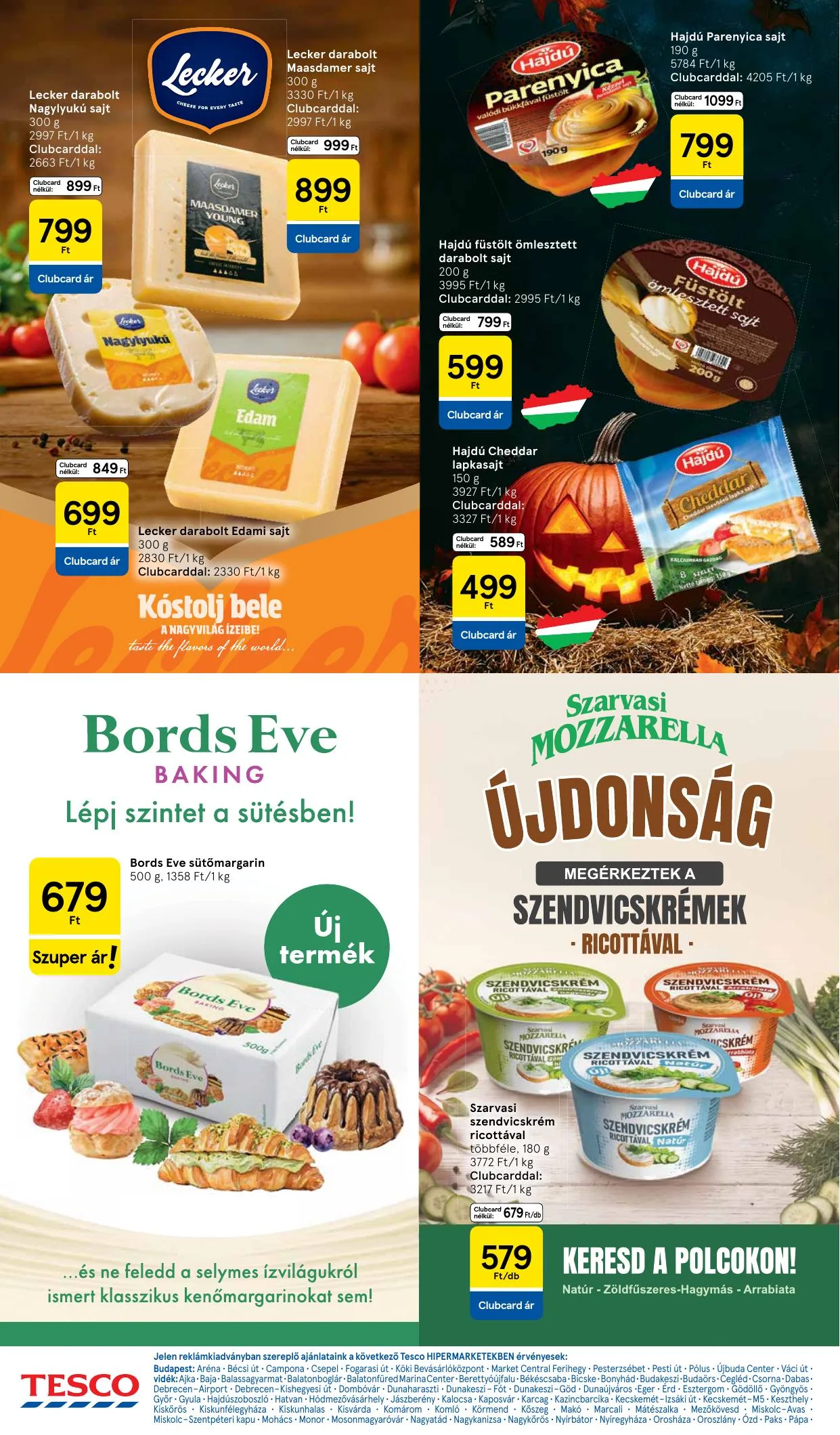 Tesco akciós újság Hipermarket 10.29–11.04 – 18. oldal