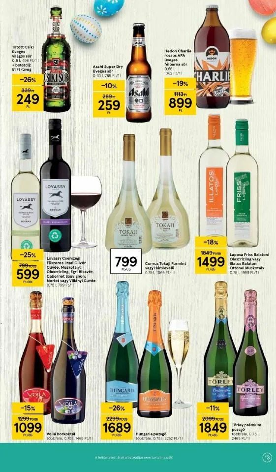 Tesco akciós újság Husveti katalógus 03.10–04.03 – 13. oldal