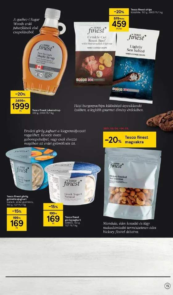 Tesco akciós újság Husveti katalógus 03.10–04.03 – 15. oldal