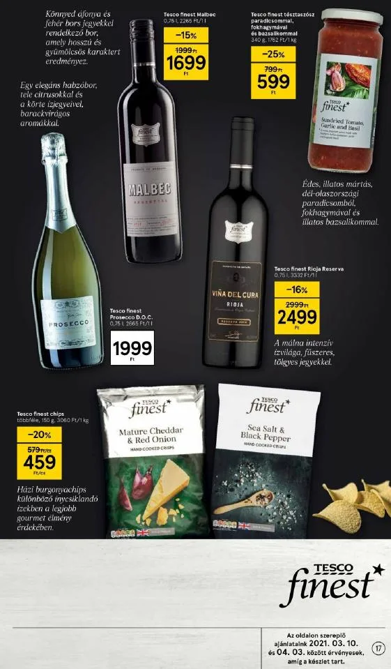 Tesco akciós újság Husveti katalógus 03.10–04.03 – 17. oldal