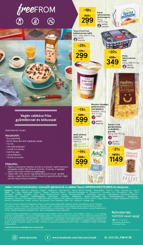 Tesco akciós újság Husveti katalógus 03.10–04.03 – 22. oldal