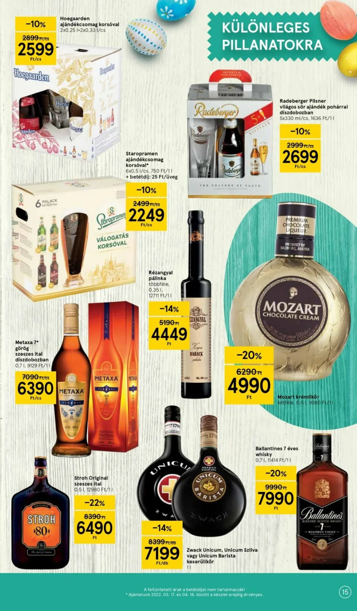 Tesco akciós újság Husveti katalógus 03.24–04.16 – 15. oldal