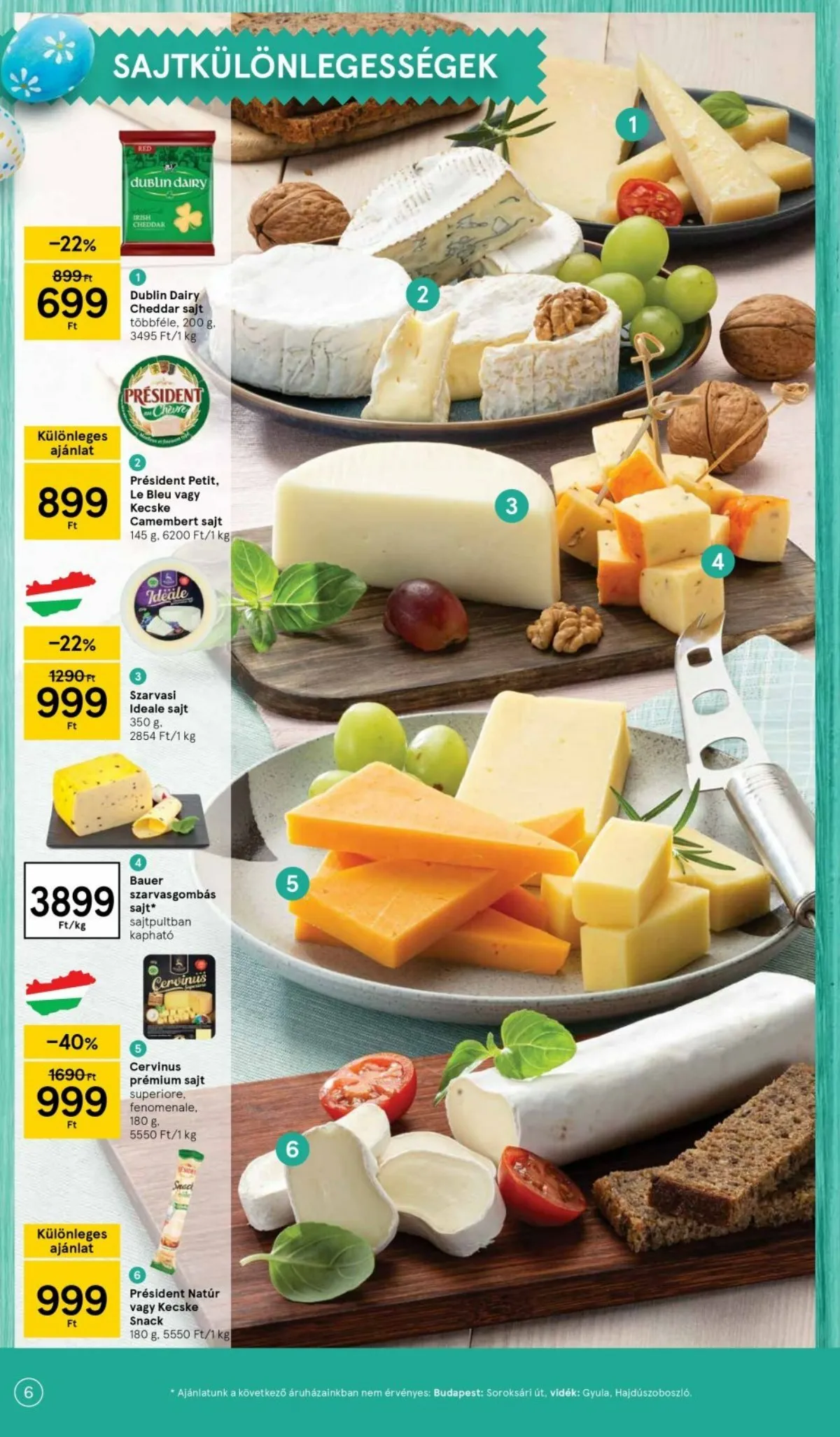 Tesco akciós újság Husveti katalógus 03.24–04.16 – 6. oldal