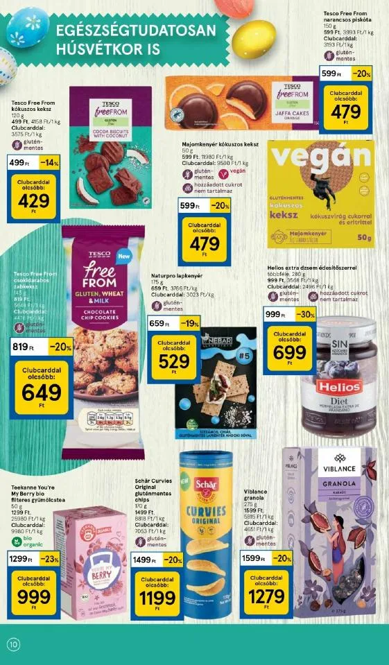 Tesco akciós újság Husveti 03.24–04.16 – 10. oldal