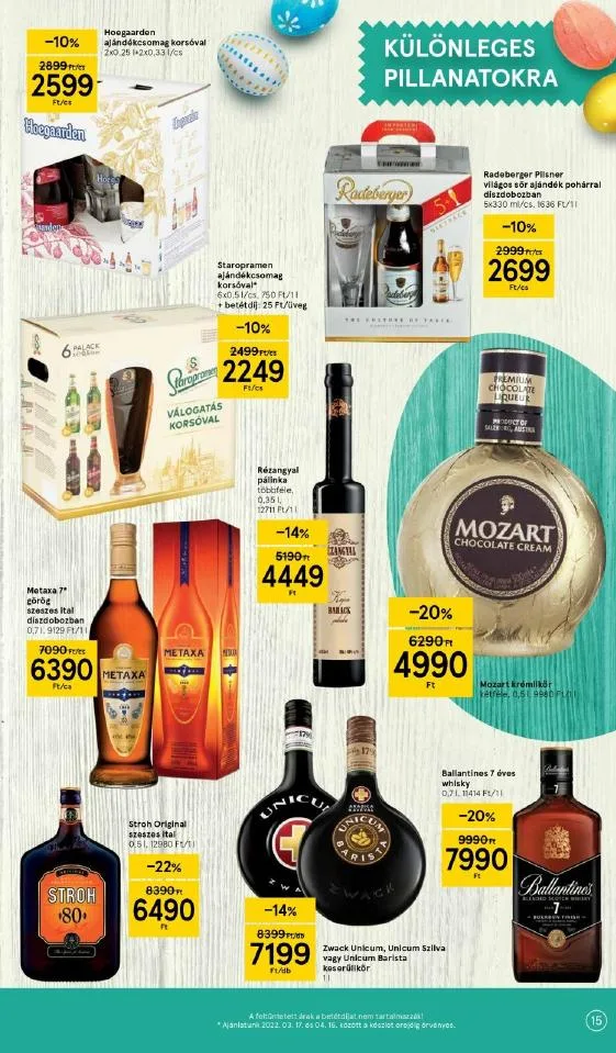 Tesco akciós újság Husveti 03.24–04.16 – 15. oldal