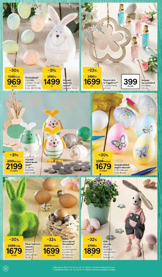 Tesco akciós újság Husveti 03.24–04.16 – 20. oldal