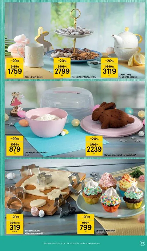 Tesco akciós újság Husveti 03.24–04.16 – 23. oldal