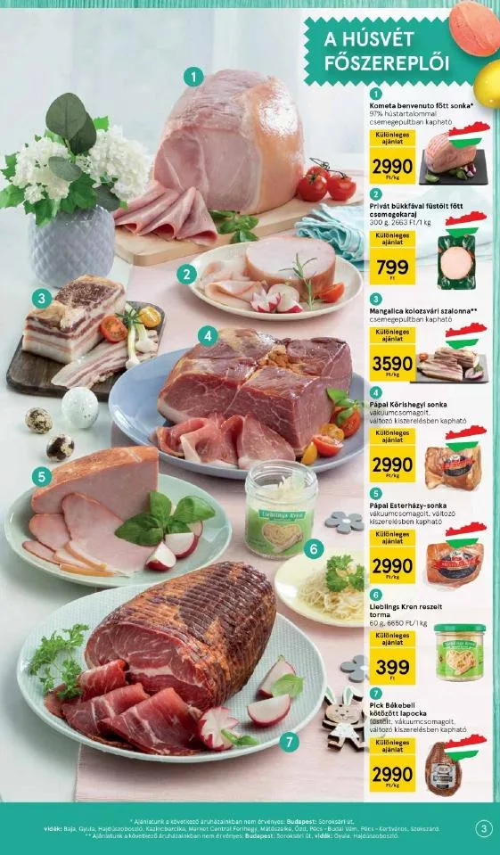 Tesco akciós újság Husveti 03.24–04.16 – 3. oldal
