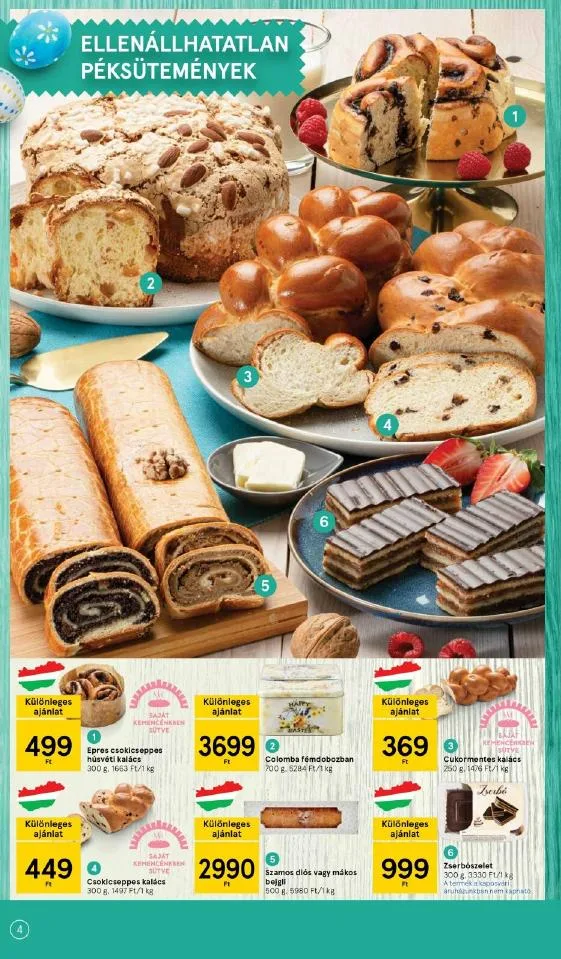 Tesco akciós újság Husveti 03.24–04.16 – 4. oldal