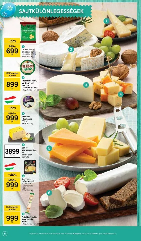 Tesco akciós újság Husveti 03.24–04.16 – 6. oldal