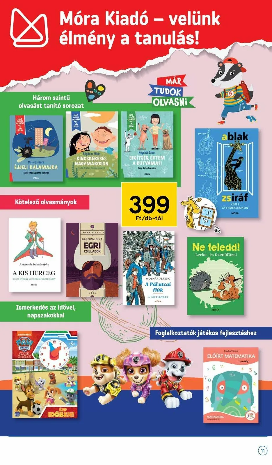 Tesco akciós újság Iskola katalógus 07.27–09.18 – 11. oldal