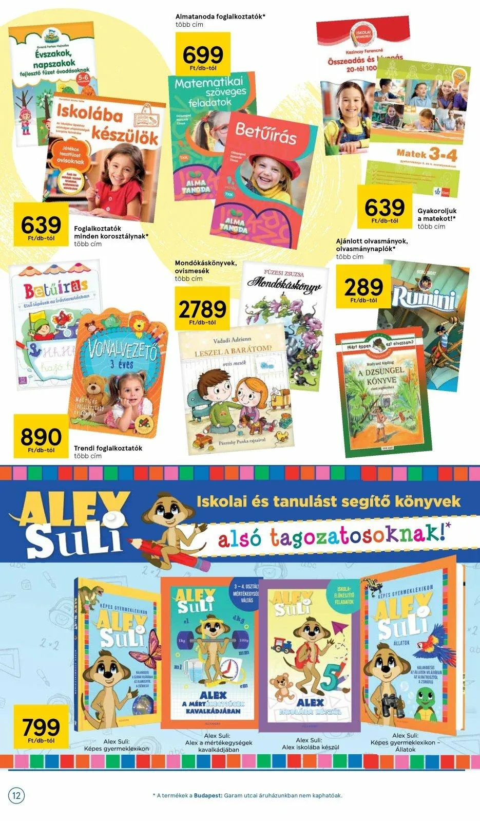 Tesco akciós újság Iskola katalógus 07.27–09.18 – 12. oldal