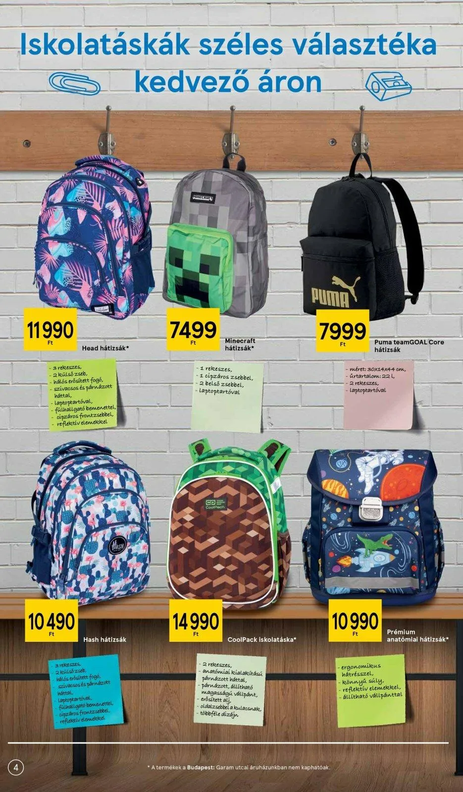 Tesco akciós újság Iskola katalógus 07.27–09.18 – 4. oldal