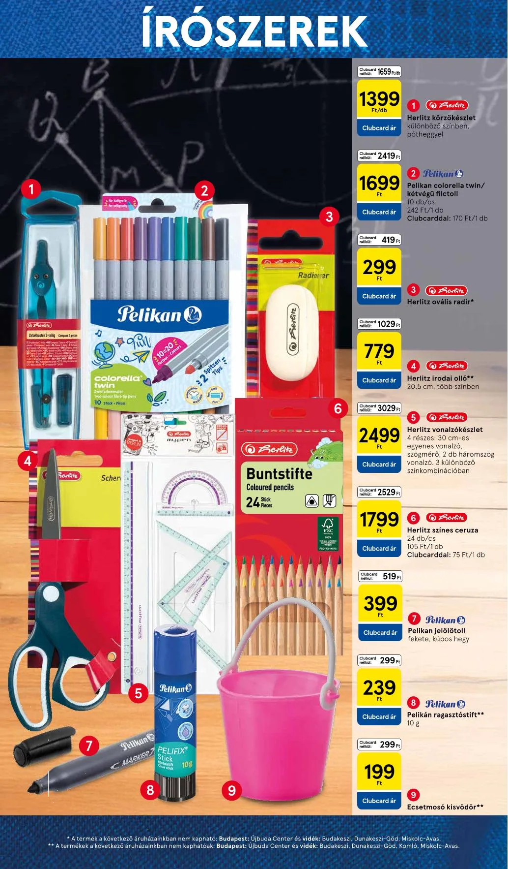 Tesco akciós újság Iskolakezdés katalógus 08.11–08.11 – 16. oldal