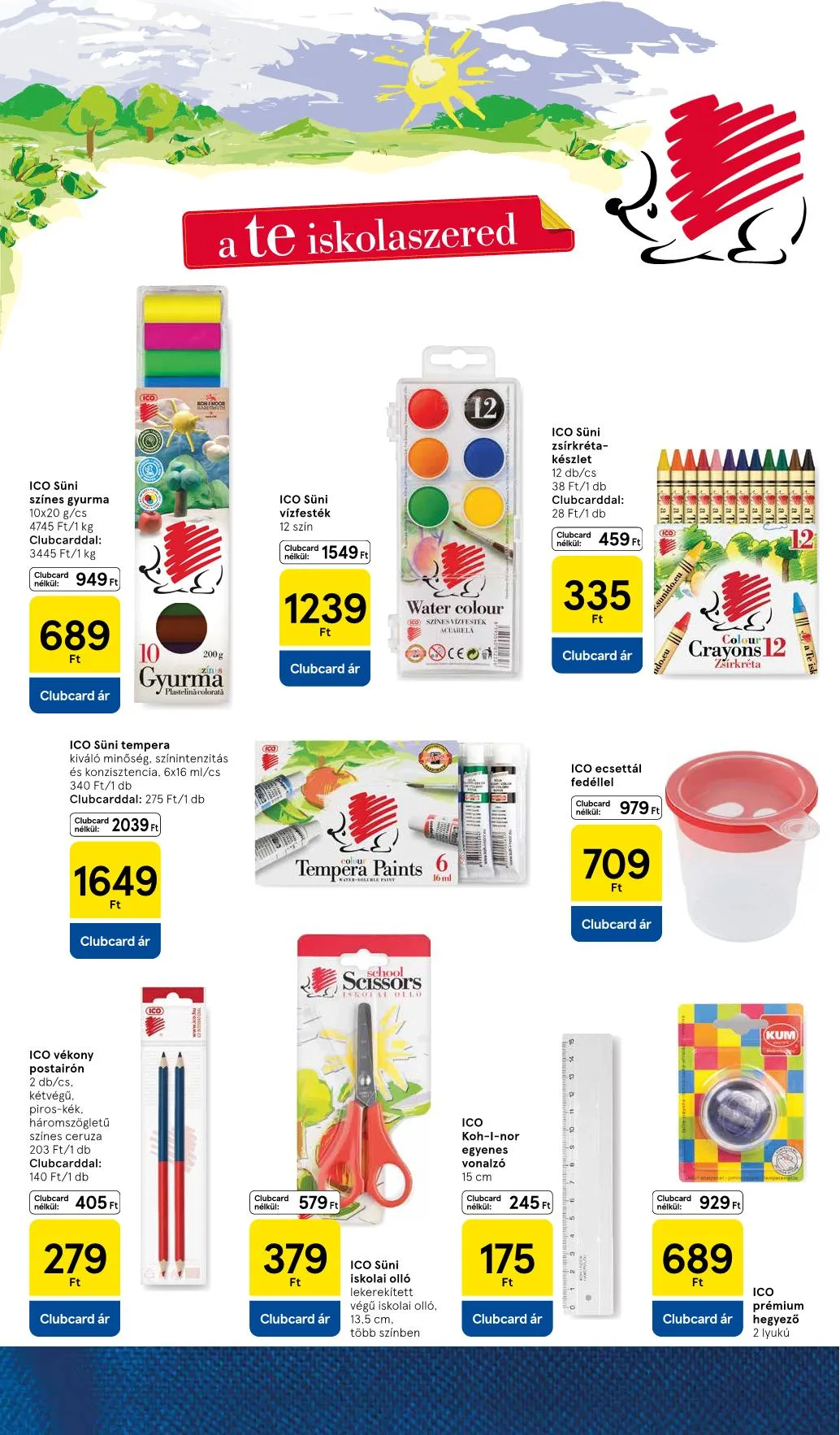Tesco akciós újság Iskolakezdés katalógus 08.11–08.11 – 17. oldal