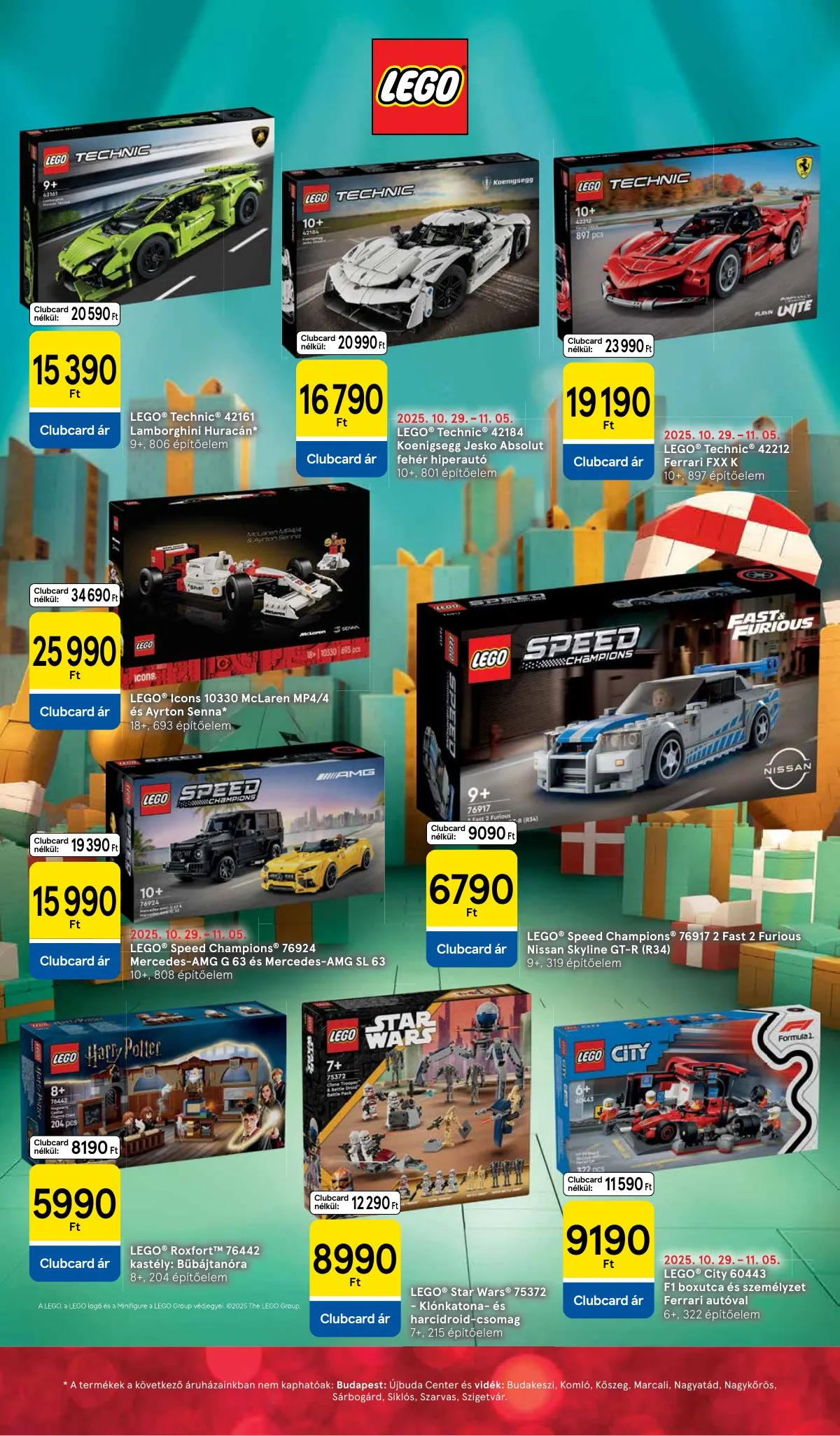 Tesco akciós újság Játék katalógus 10.30–11.05 – 16. oldal