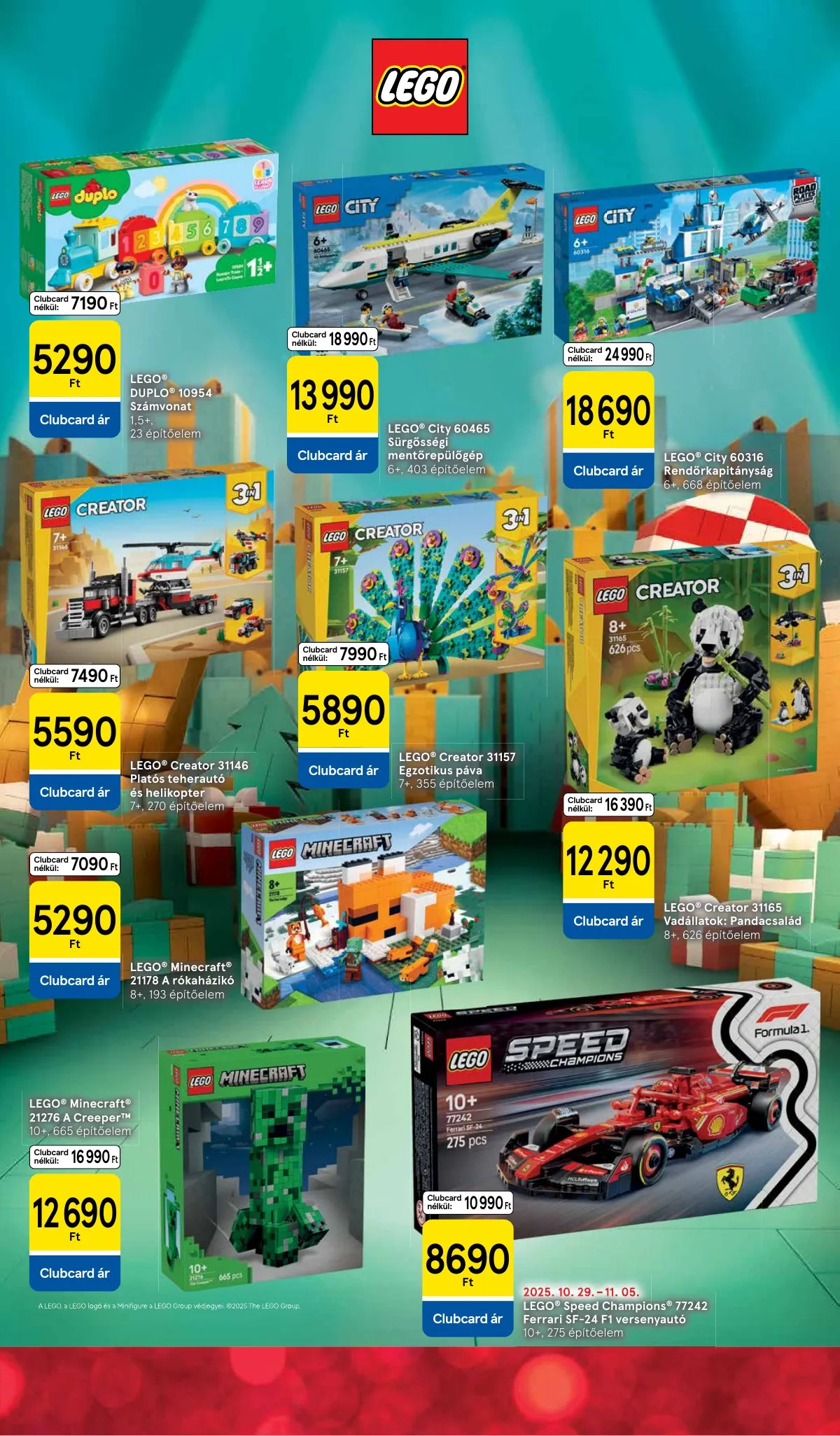 Tesco akciós újság Játék katalógus 10.30–11.05 – 17. oldal
