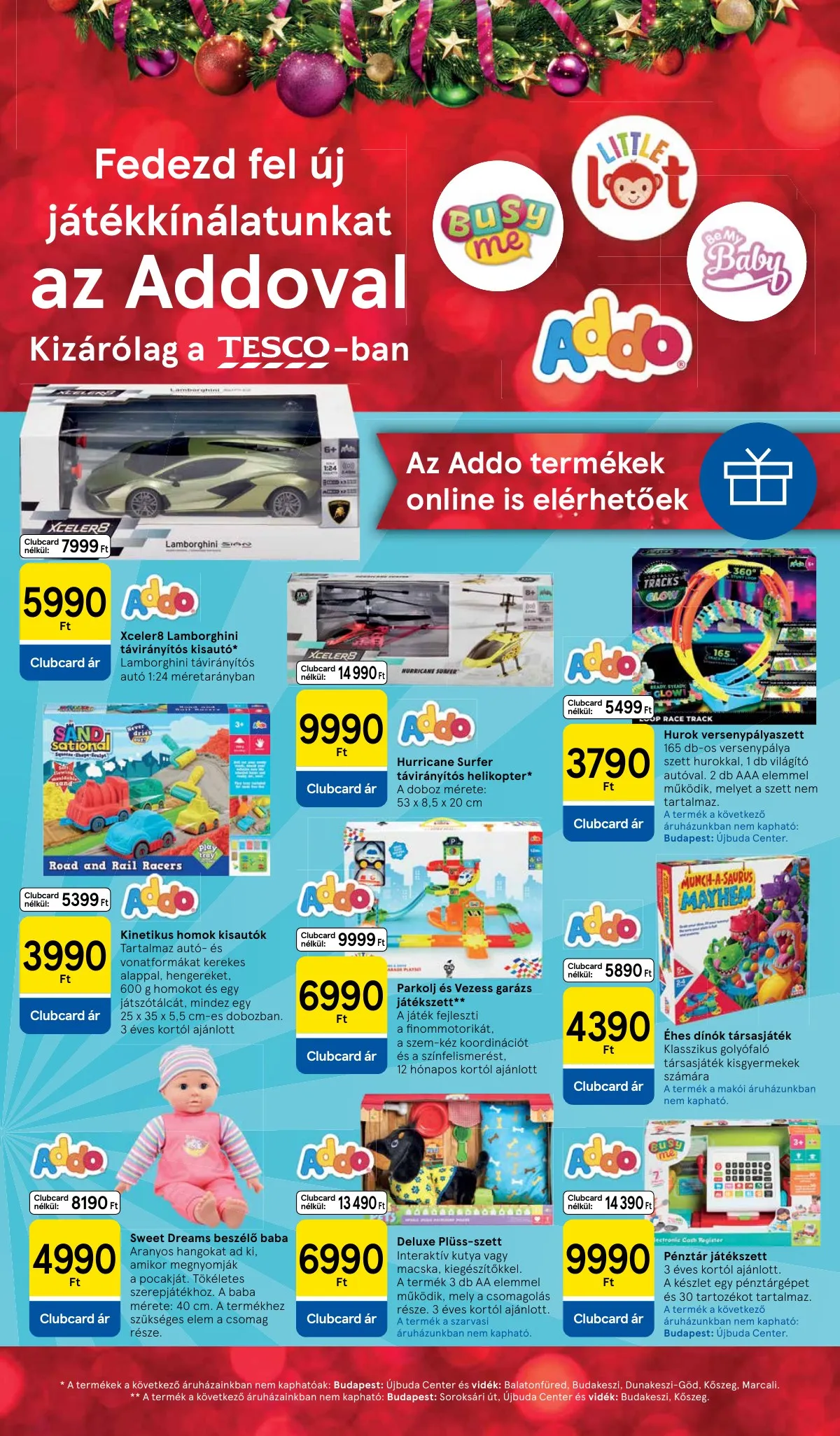 Tesco akciós újság Játék katalógus 10.30–11.05 – 3. oldal