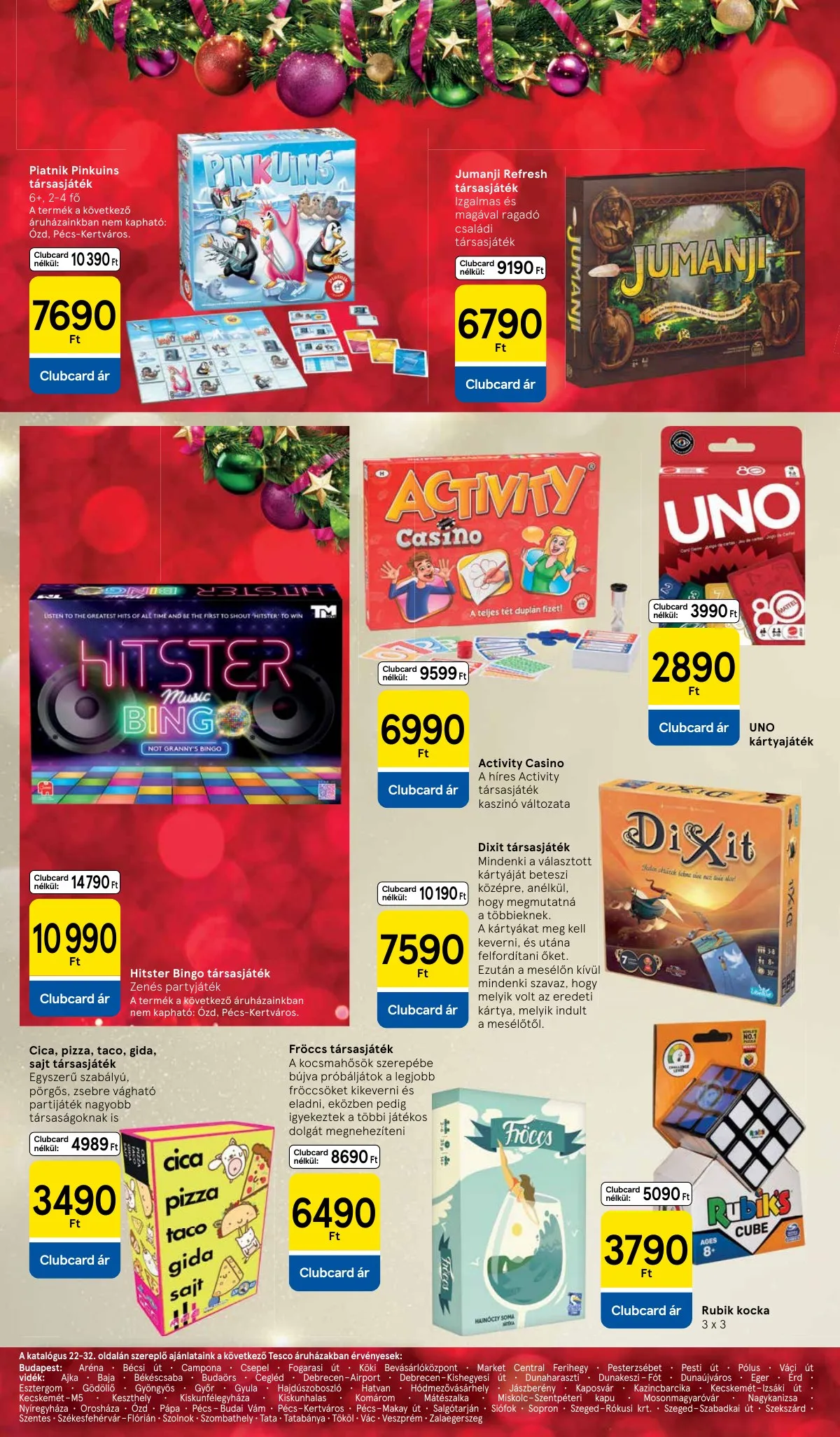 Tesco akciós újság Játék katalógus 10.30–11.05 – 30. oldal