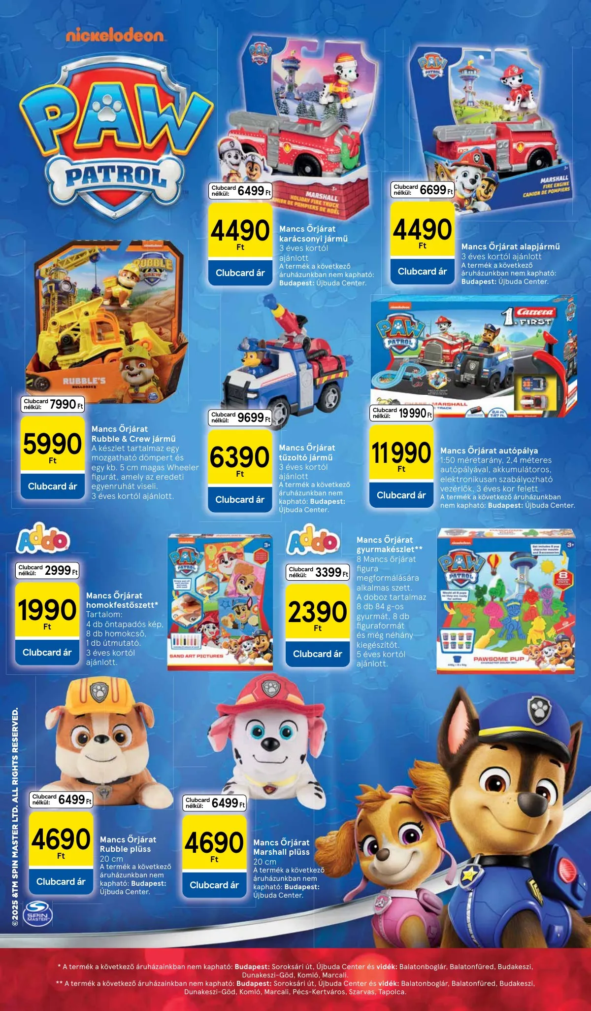 Tesco akciós újság Játék katalógus 10.30–11.05 – 6. oldal