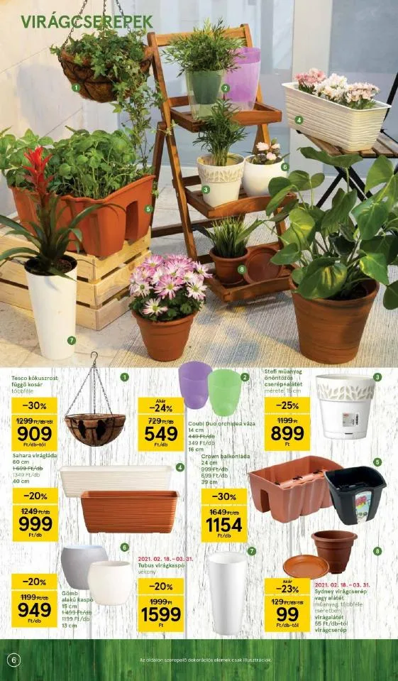 Tesco akciós újság Kert katalógus 03.03–03.25 – 6. oldal