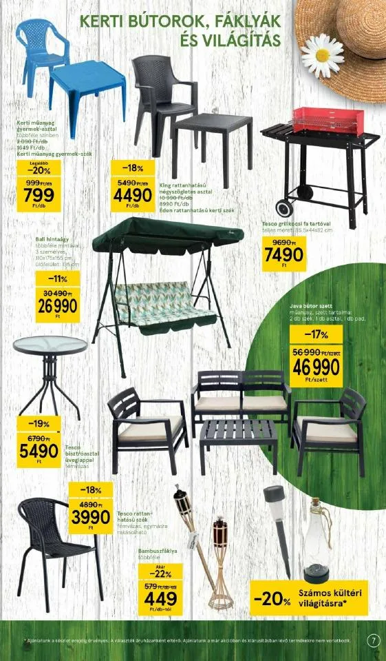Tesco akciós újság Kert katalógus 03.03–03.25 – 7. oldal