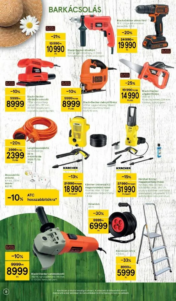 Tesco akciós újság Kert katalógus 03.03–03.25 – 8. oldal