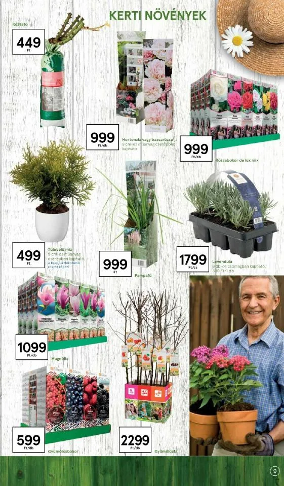 Tesco akciós újság Kert katalógus 03.03–03.25 – 9. oldal