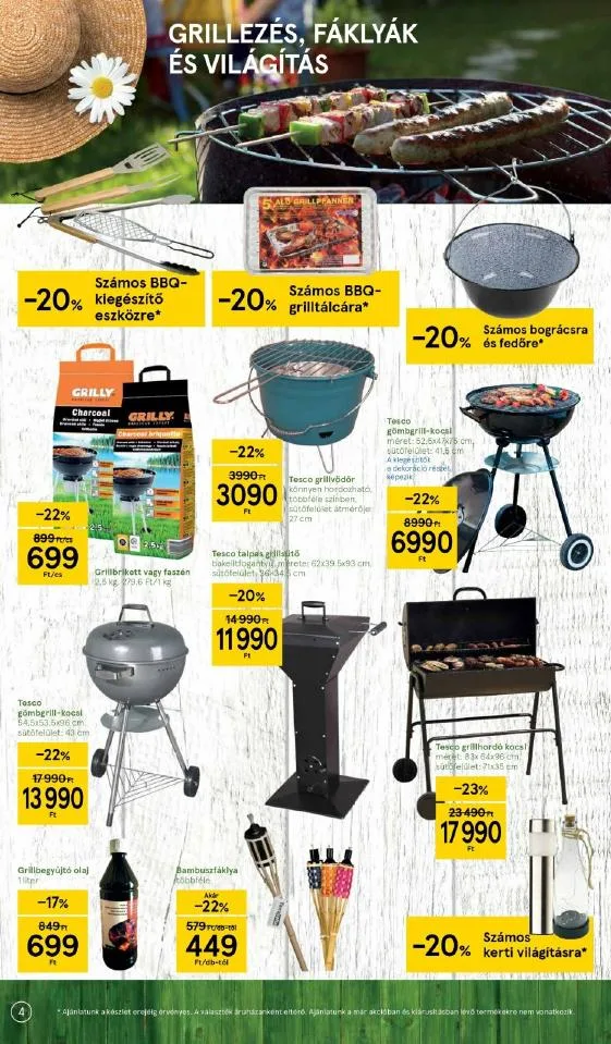 Tesco akciós újság Kert katalógus 04.06–04.27 – 4. oldal