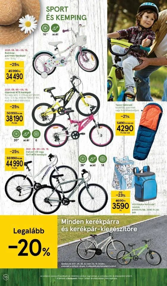 Tesco akciós újság Kert katalógus 05.05–05.25 – 10. oldal