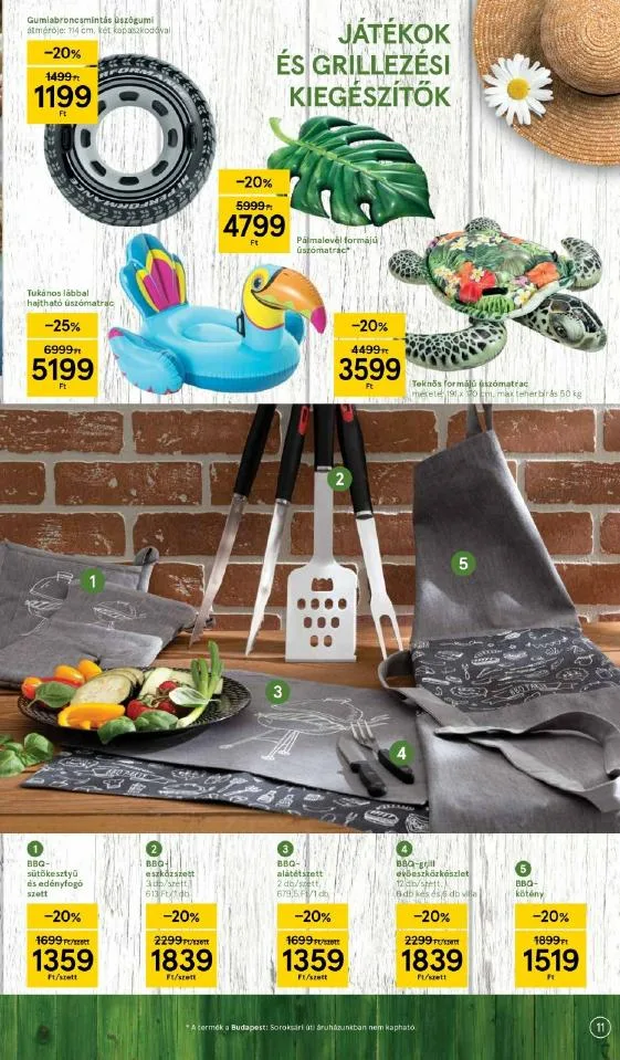 Tesco akciós újság Kert katalógus 05.05–05.25 – 11. oldal