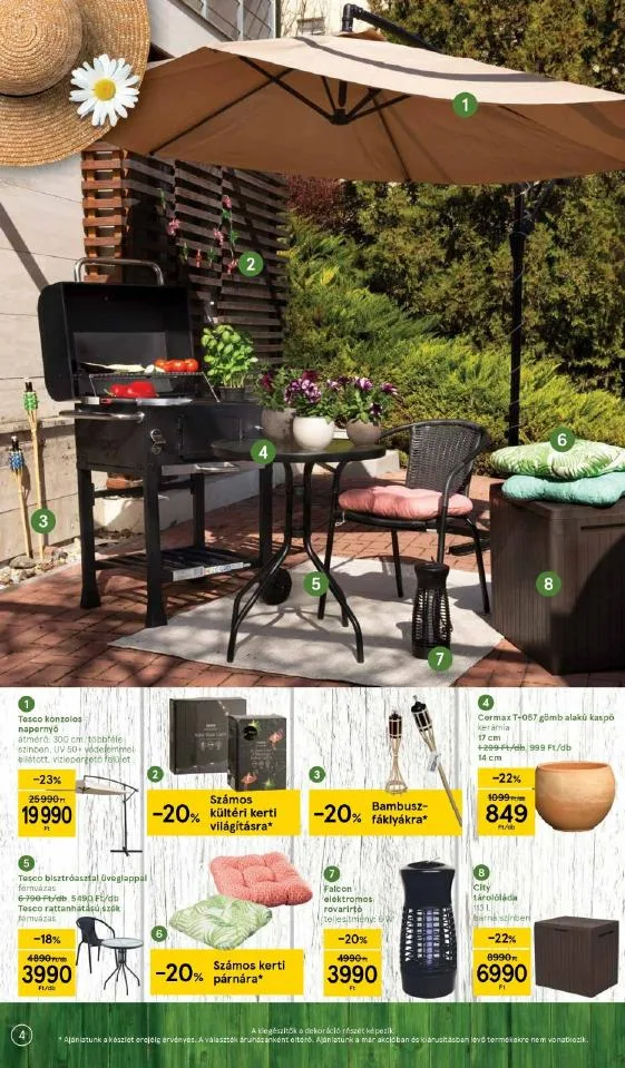 Tesco akciós újság Kert katalógus 05.05–05.25 – 4. oldal