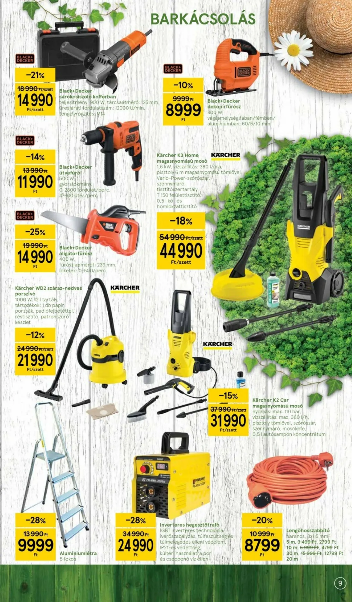 Tesco akciós újság Kert katalógus 03.01–03.23 – 9. oldal