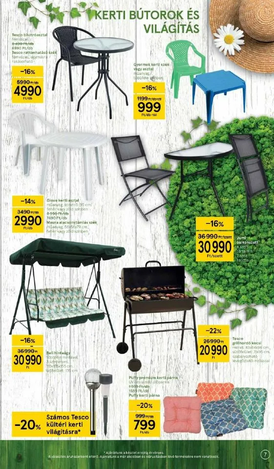 Tesco akciós újság Kert 03.01–03.23 – 7. oldal