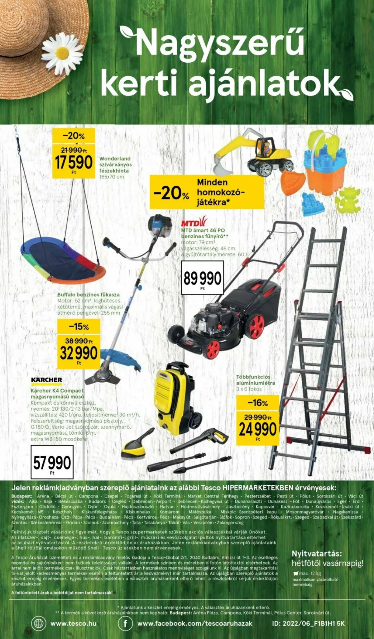 Tesco akciós újság Kert 04.05–04.27 – 12. oldal