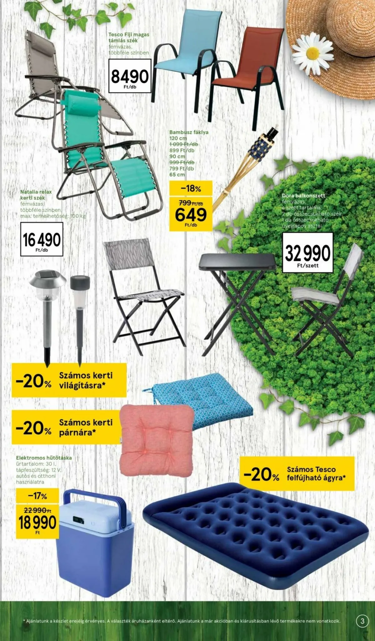 Tesco akciós újság Kert 04.05–04.27 – 3. oldal