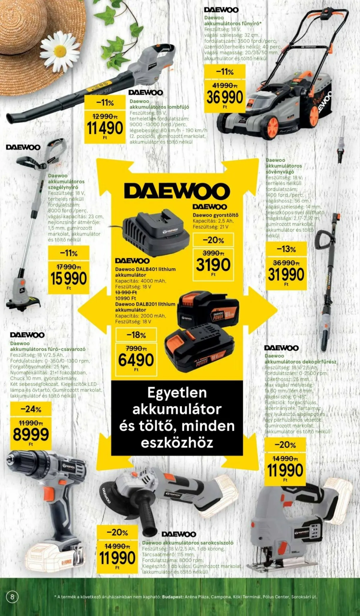 Tesco akciós újság Kert 04.05–04.27 – 8. oldal