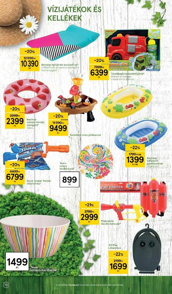 Tesco akciós újság Kert 05.03–05.25 – 10. oldal