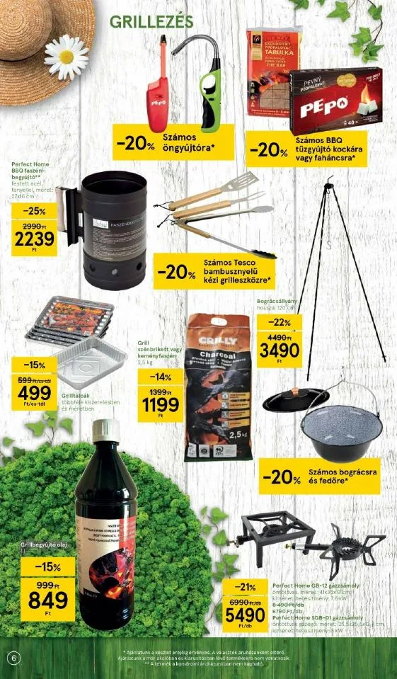 Tesco akciós újság Kert 05.03–05.25 – 6. oldal
