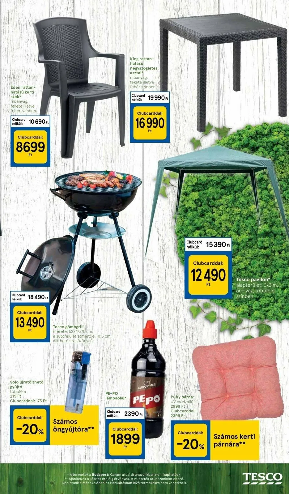 Tesco akciós újság Kert 03.02–03.22 – 11. oldal