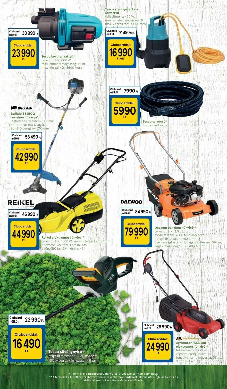 Tesco akciós újság Kert 03.02–03.22 – 12. oldal