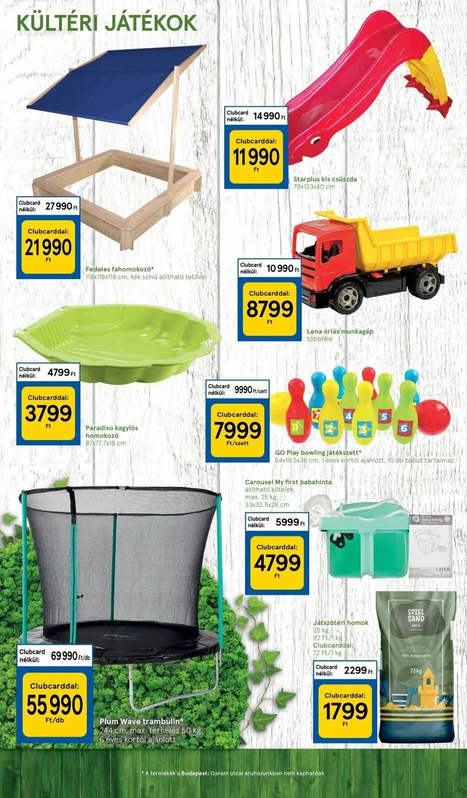 Tesco akciós újság Kert 03.02–03.22 – 16. oldal