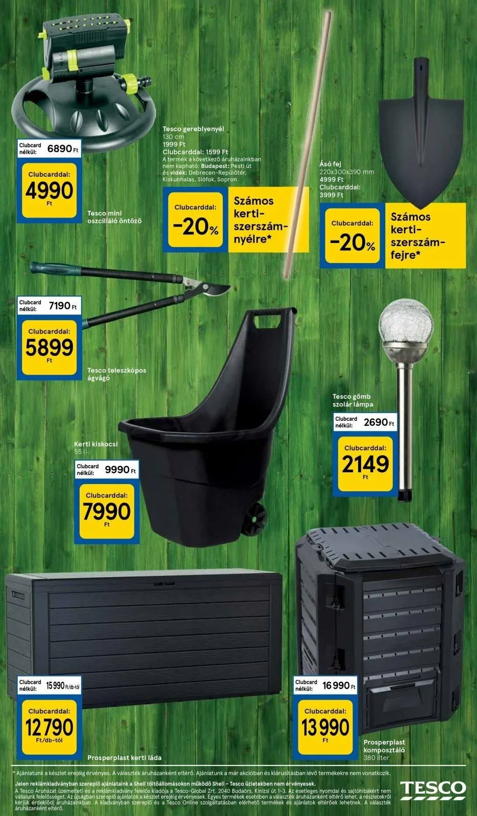 Tesco akciós újság Kert 03.02–03.22 – 19. oldal