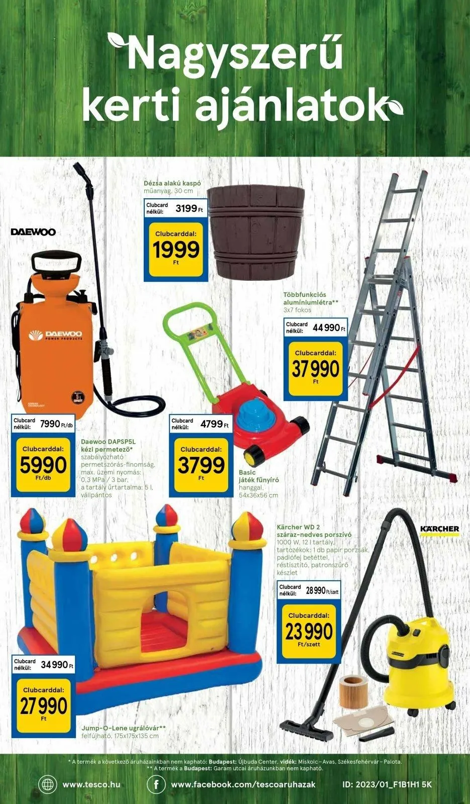 Tesco akciós újság Kert 03.02–03.22 – 20. oldal