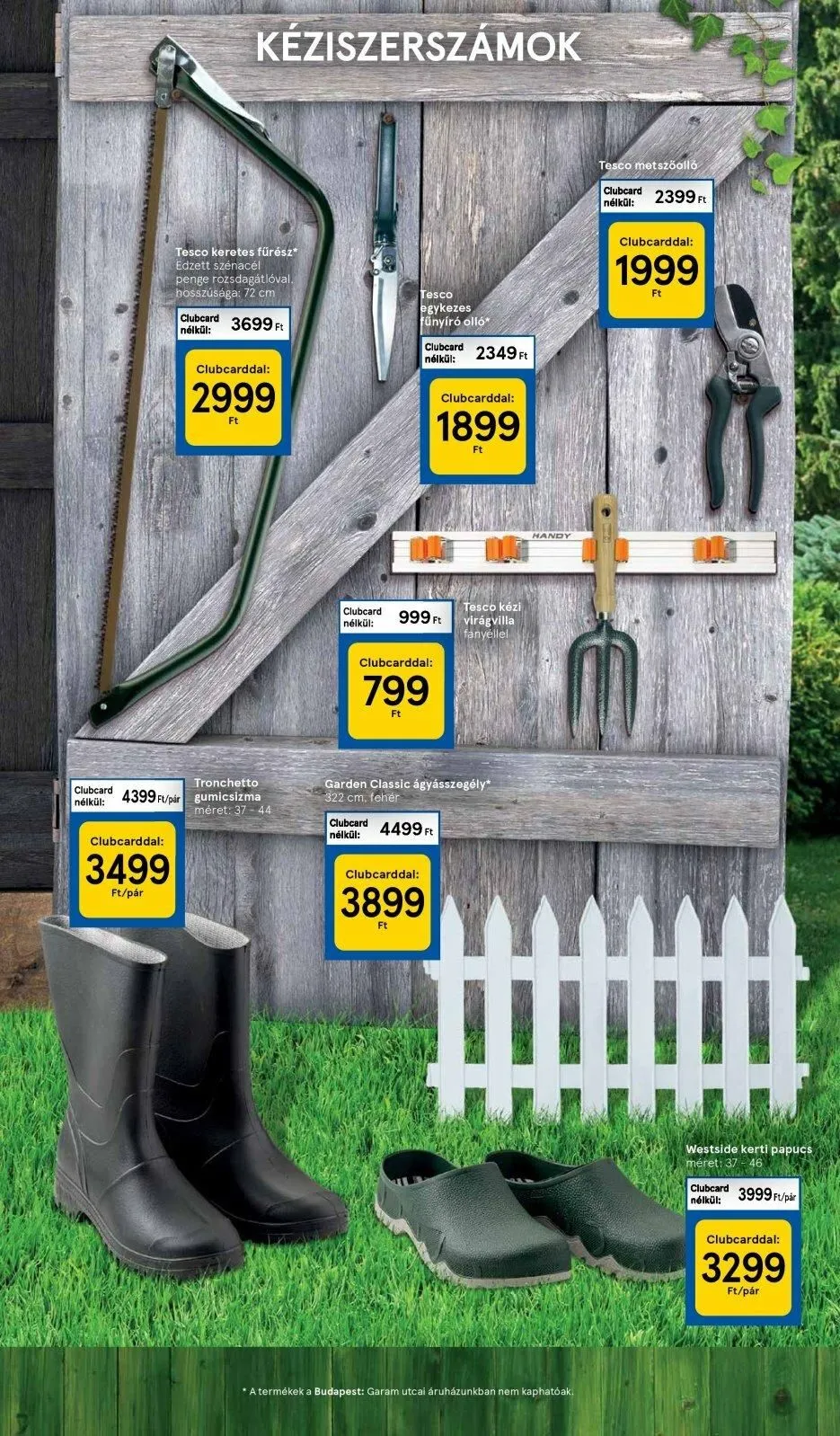 Tesco akciós újság Kert 03.02–03.22 – 6. oldal