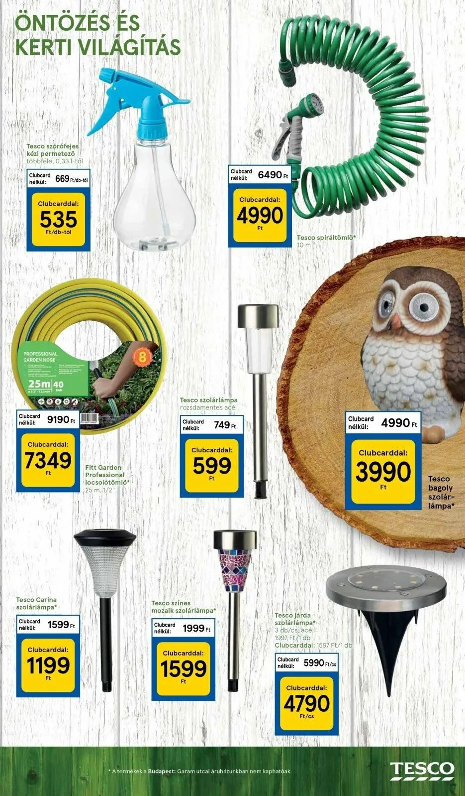 Tesco akciós újság Kert 03.02–03.22 – 9. oldal